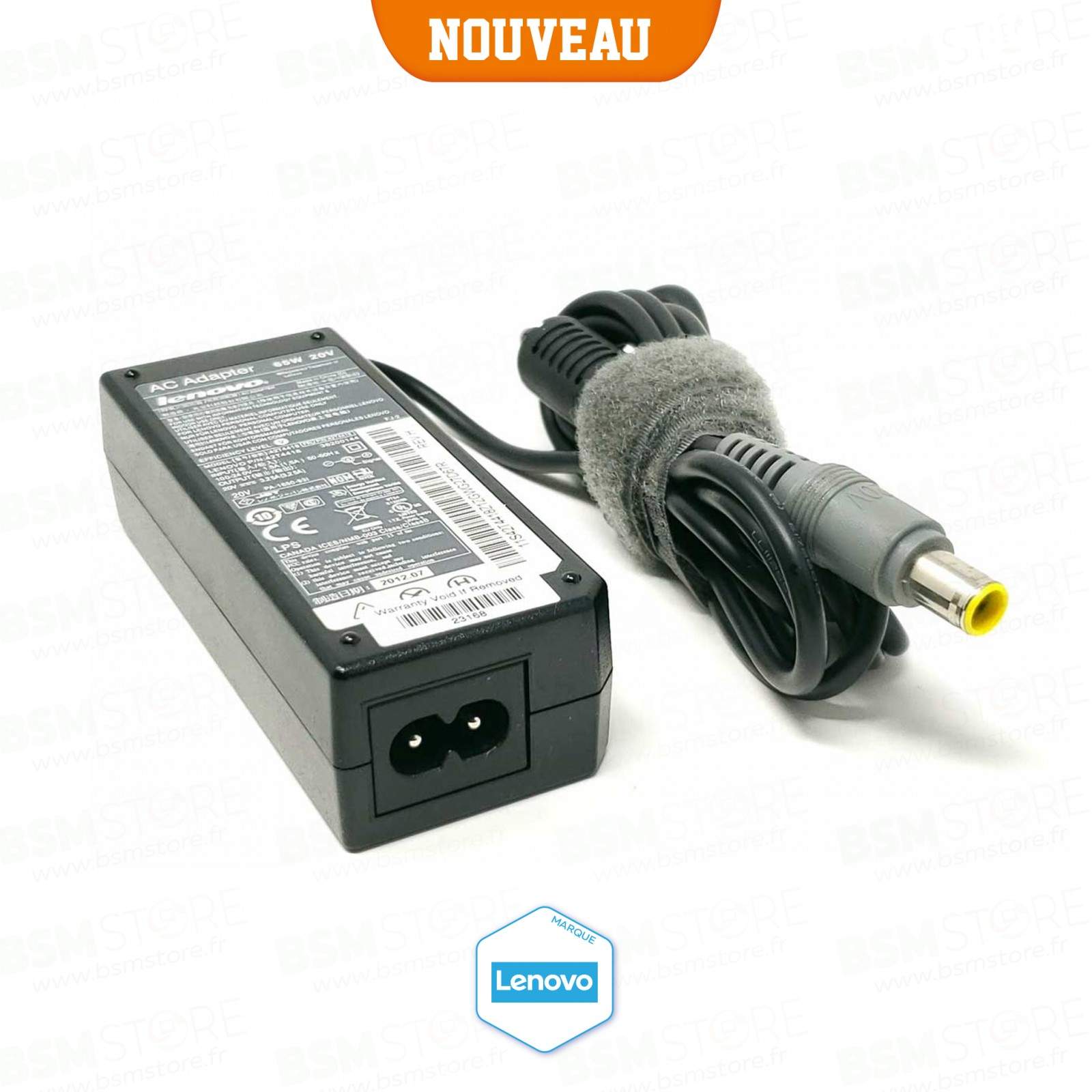 Chargeur Lenovo ThinkPad 65W Ultraportable AC Adapter - Neuf