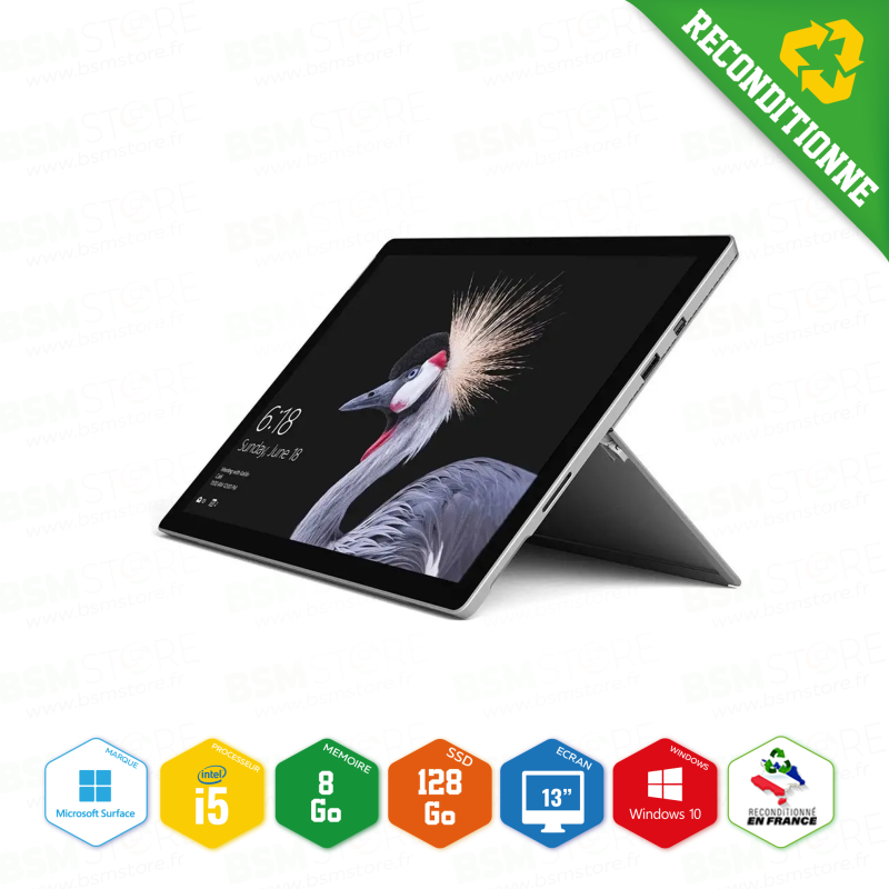Tablette Microsoft Surface Pro 6 Tablette i5-8350U 8GO 128SSD 12.3