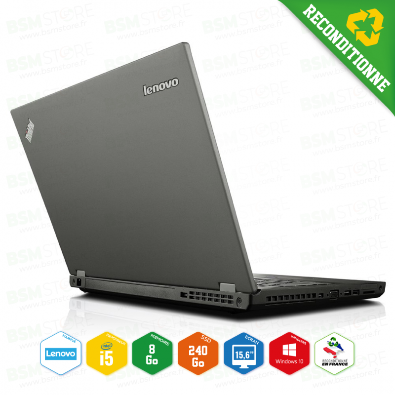 Lenovo - Ordinateur Portable Thinkpad T480 i5-8eme 32Go 1To SSD 14 pouces  WIN10PRO - Reconditionné