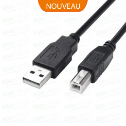 Cable imprimante USB 2.0 A...